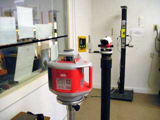 Construction Laser Calibration